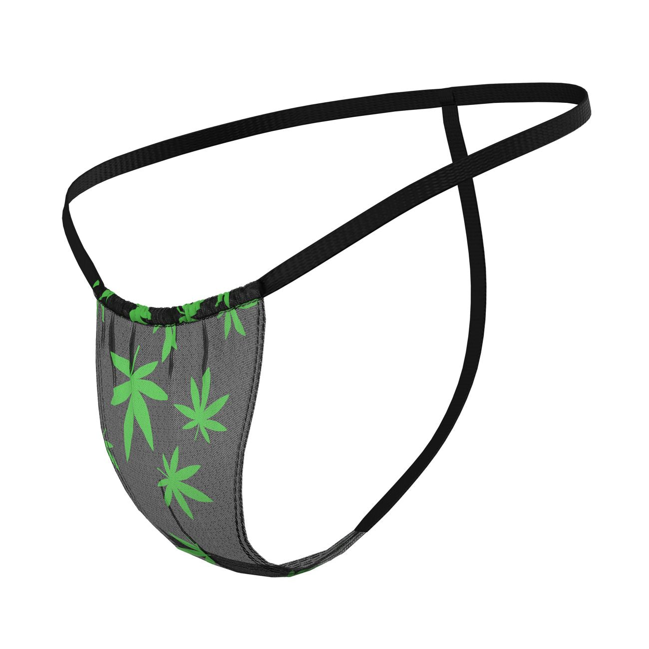 Male Power 450-294 Hazy Dayz Posing Strap Pot Leaf