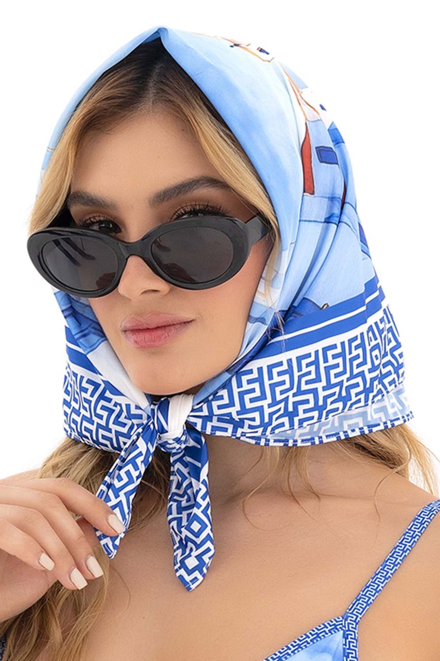 Mapale 47018 Versatile Printed All Ways Scarf