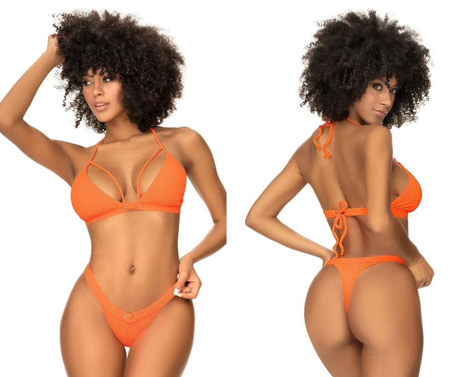 Mapale 67059 Ribbed Two Piece Swimsuit