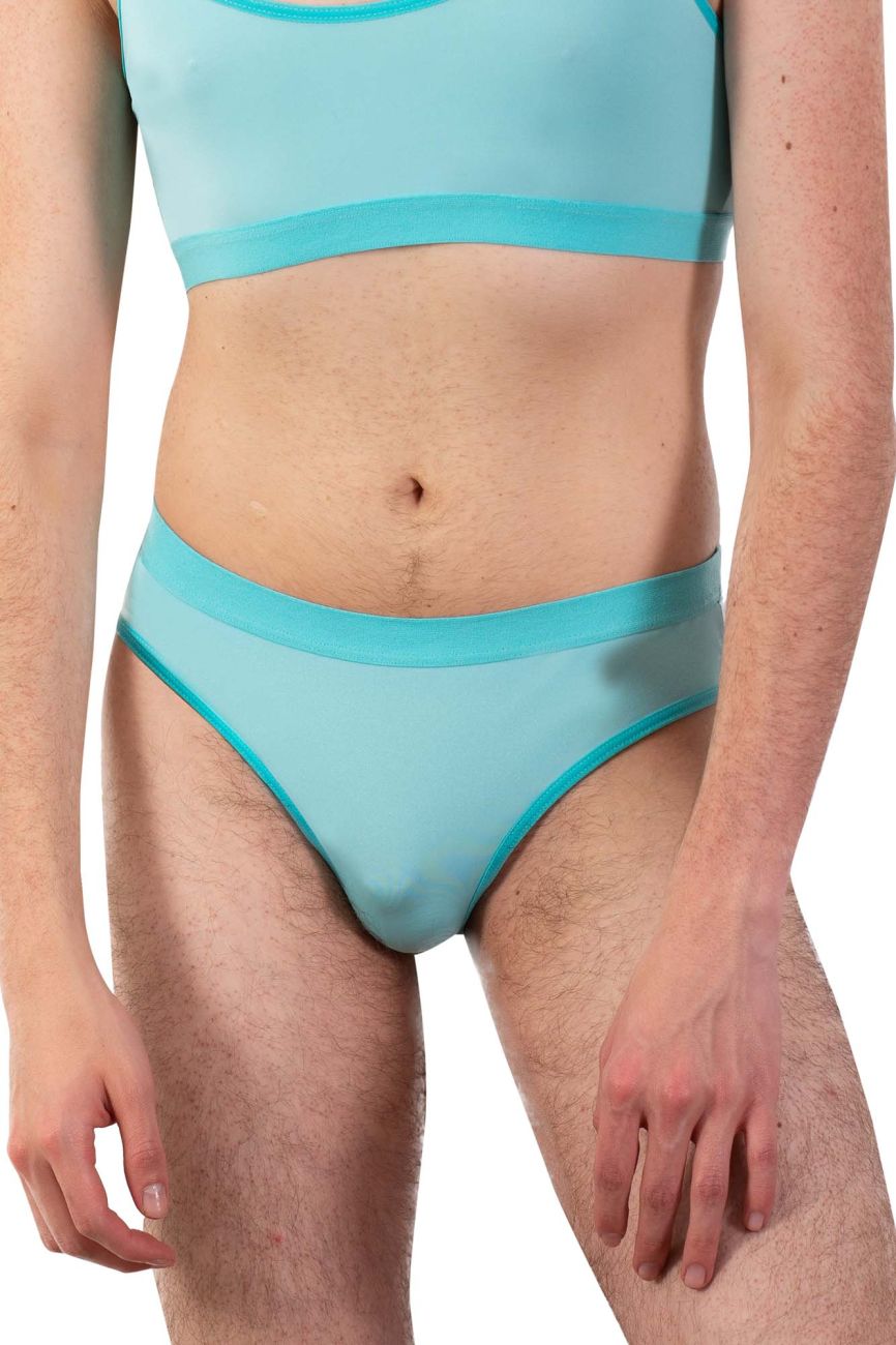 PLURAL PL006 Non-binary Underwear Briefs Mint Green