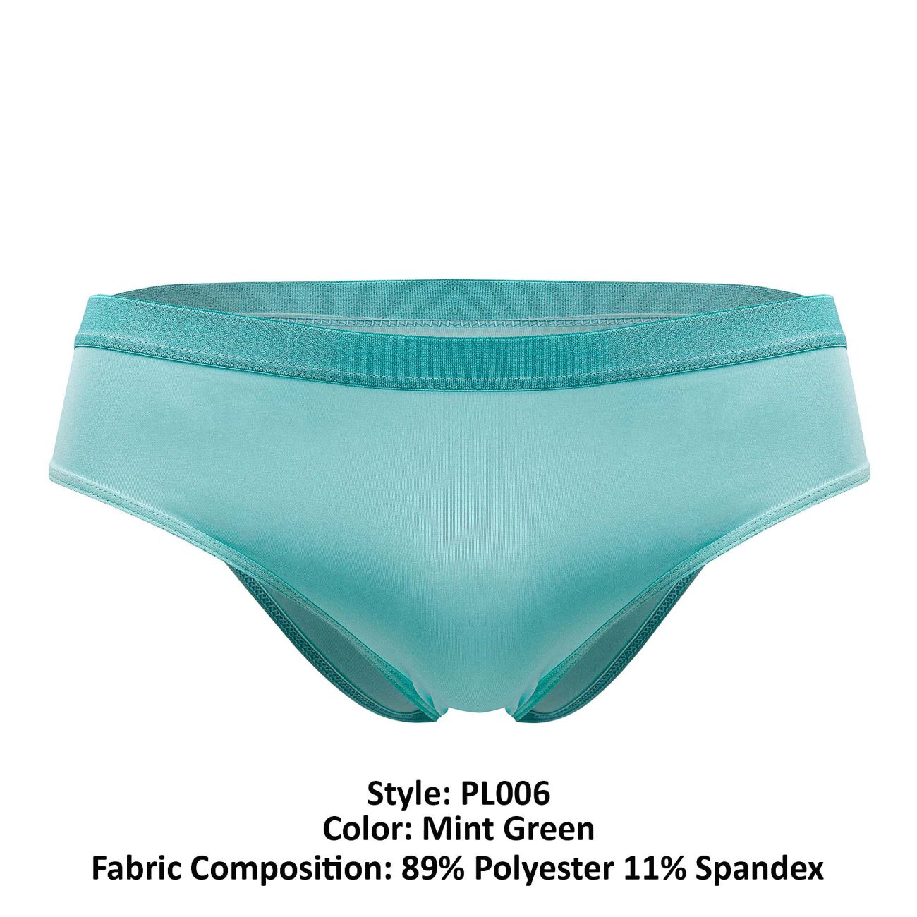 PLURAL PL006 Non-binary Underwear Briefs Mint Green