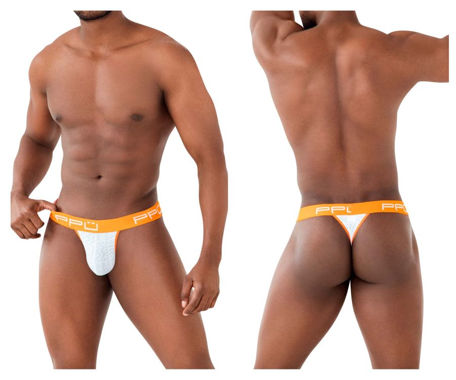 PPU 2301 Bulge Thongs Orange