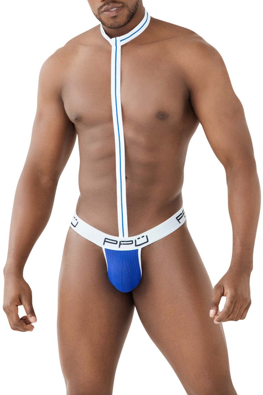 PPU 2302 Harness Thongs Blue