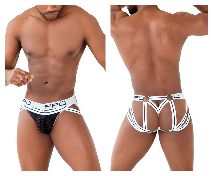 PPU 2305 Mesh Jockstrap White