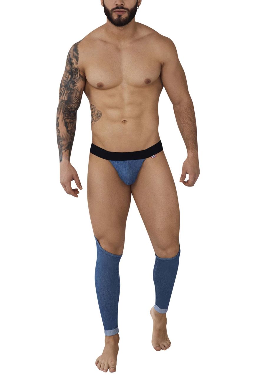 JCSTK - Pikante 0984 Argel Garter Thongs Blue