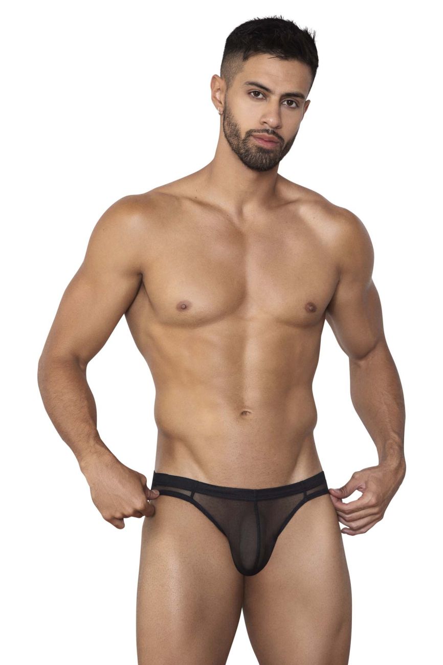 Pikante 1387 Sheer Sense Briefs Black