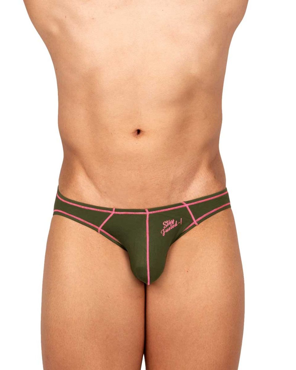 Private Structure EPUS4563 Prime Eutopia Bikini Brief Olive