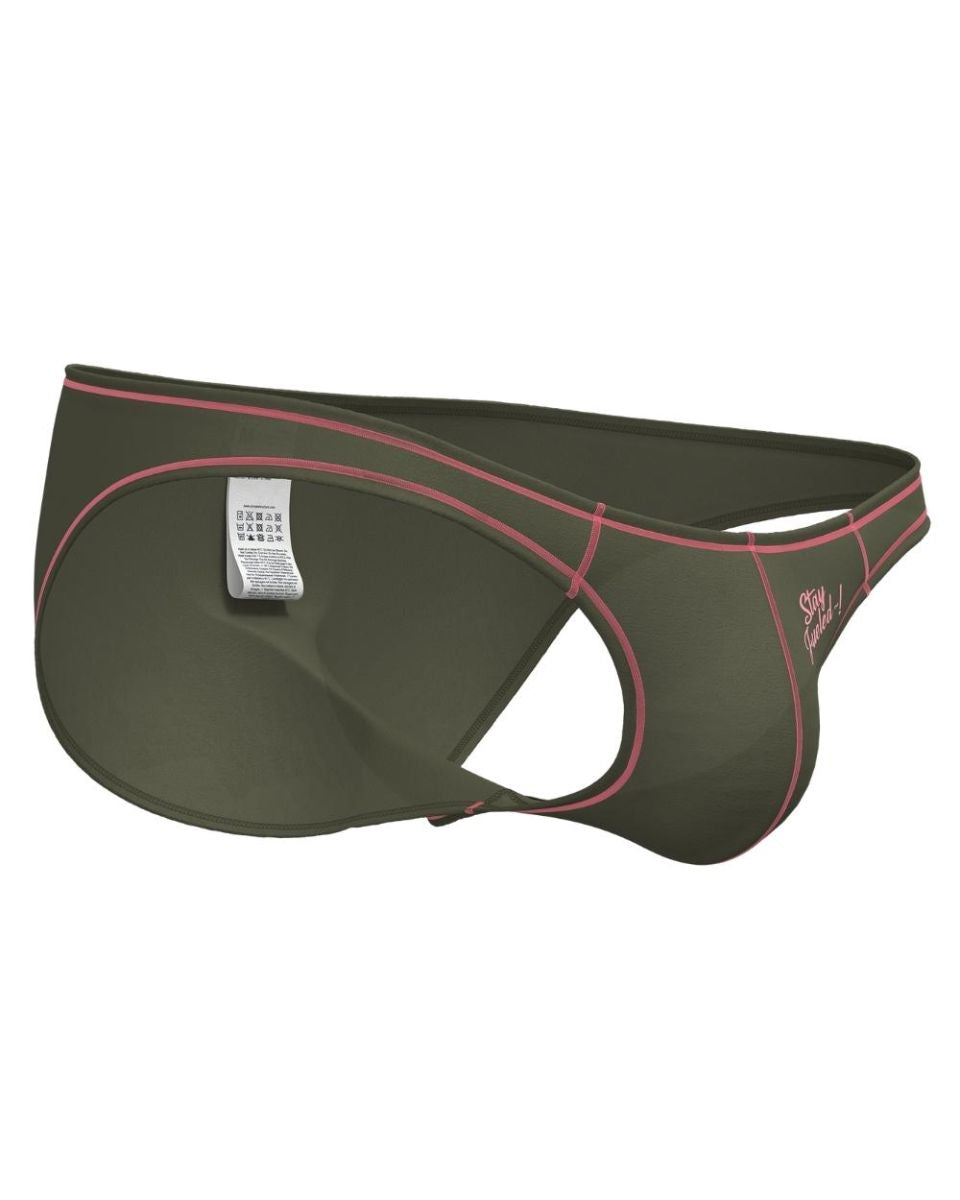 Private Structure EPUS4563 Prime Eutopia Bikini Brief Olive