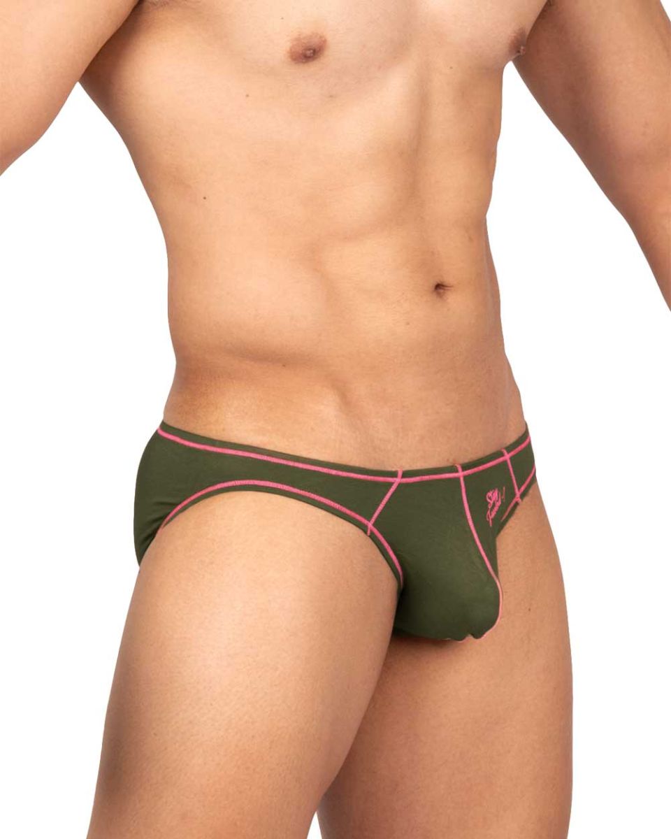 Private Structure EPUS4563 Prime Eutopia Bikini Brief Olive