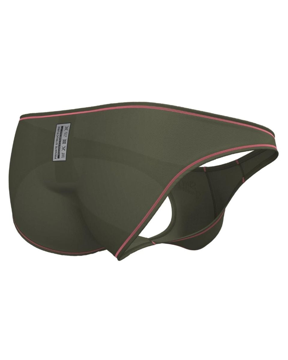 Private Structure EPUS4563 Prime Eutopia Bikini Brief Olive