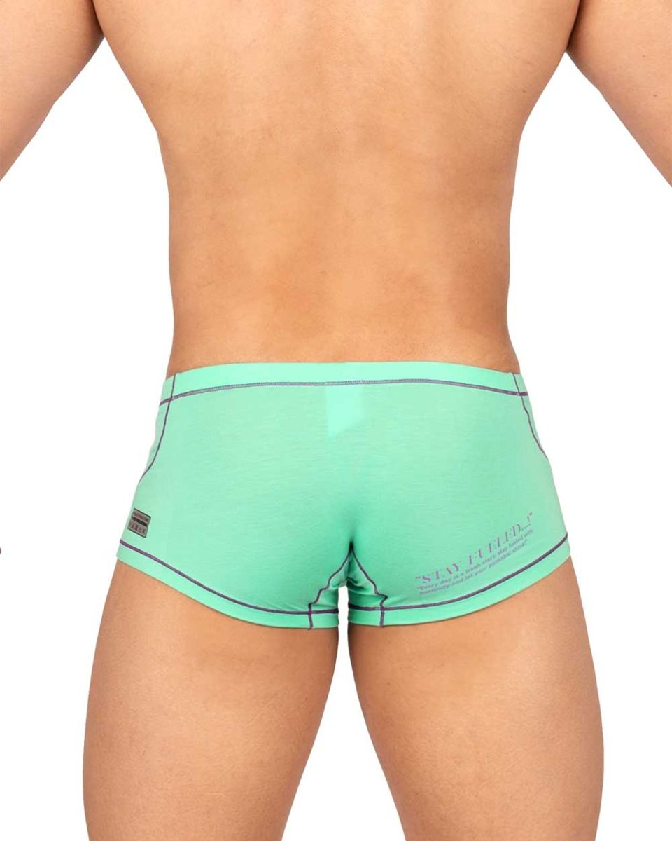 Private Structure EPUS4570 Prime Elysian Hipster Trunks Cyan