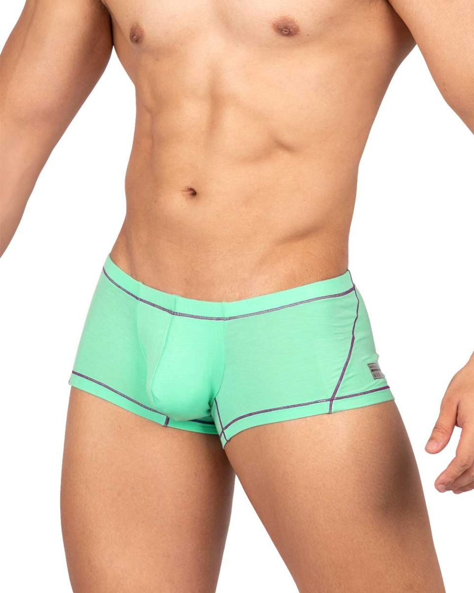 Private Structure EPUS4570 Prime Elysian Hipster Trunks Cyan