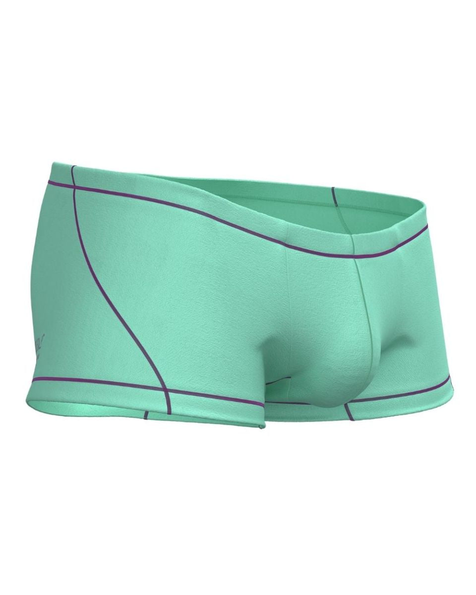 Private Structure EPUS4570 Prime Elysian Hipster Trunks Cyan