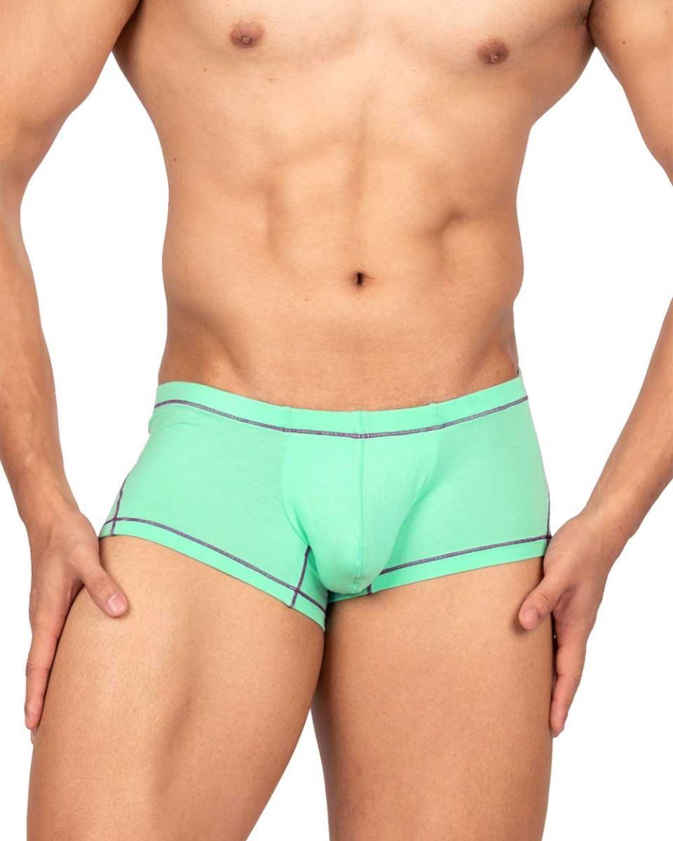 Private Structure EPUS4570 Prime Elysian Hipster Trunks Cyan