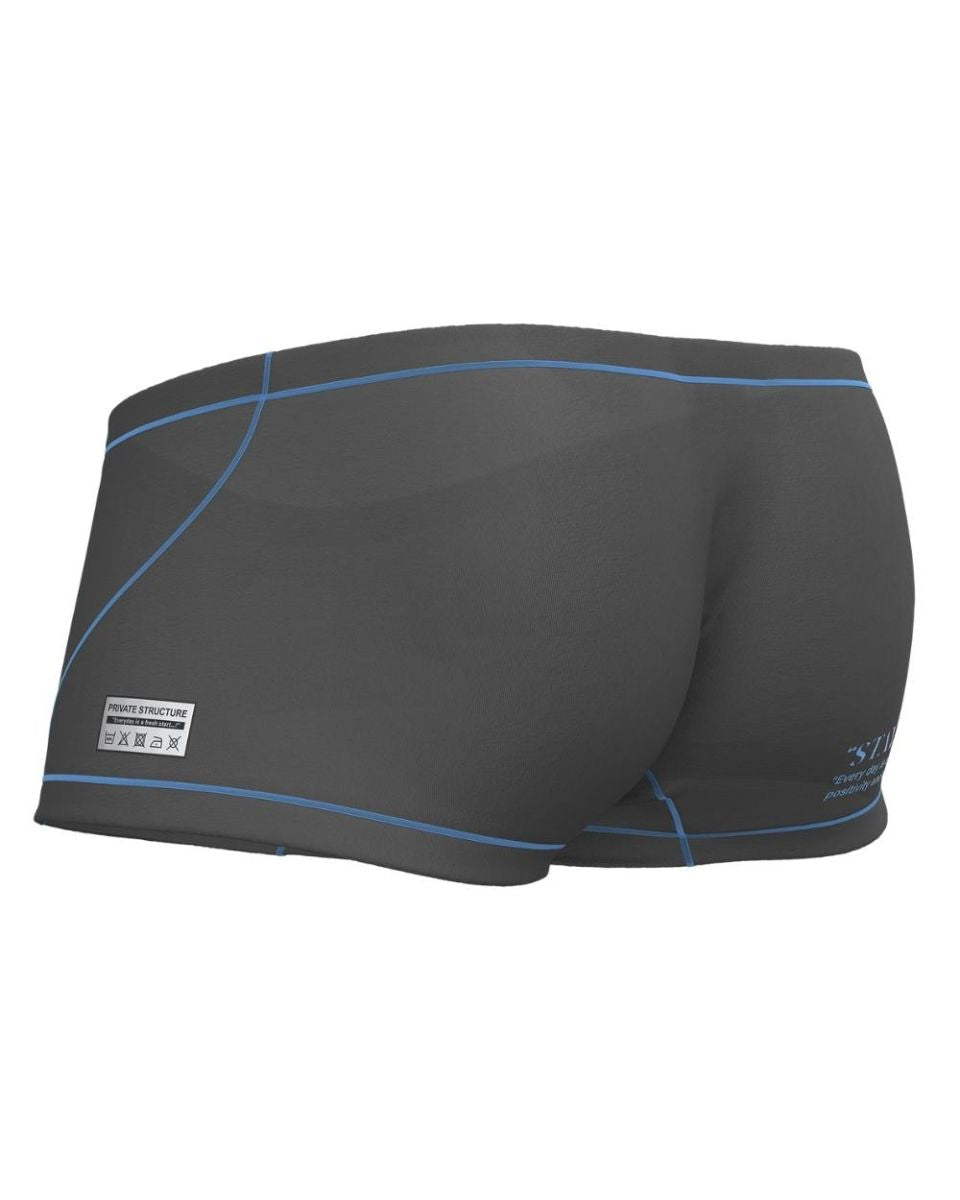 Private Structure EPUS4570 Prime Elysian Hipster Trunks Gray