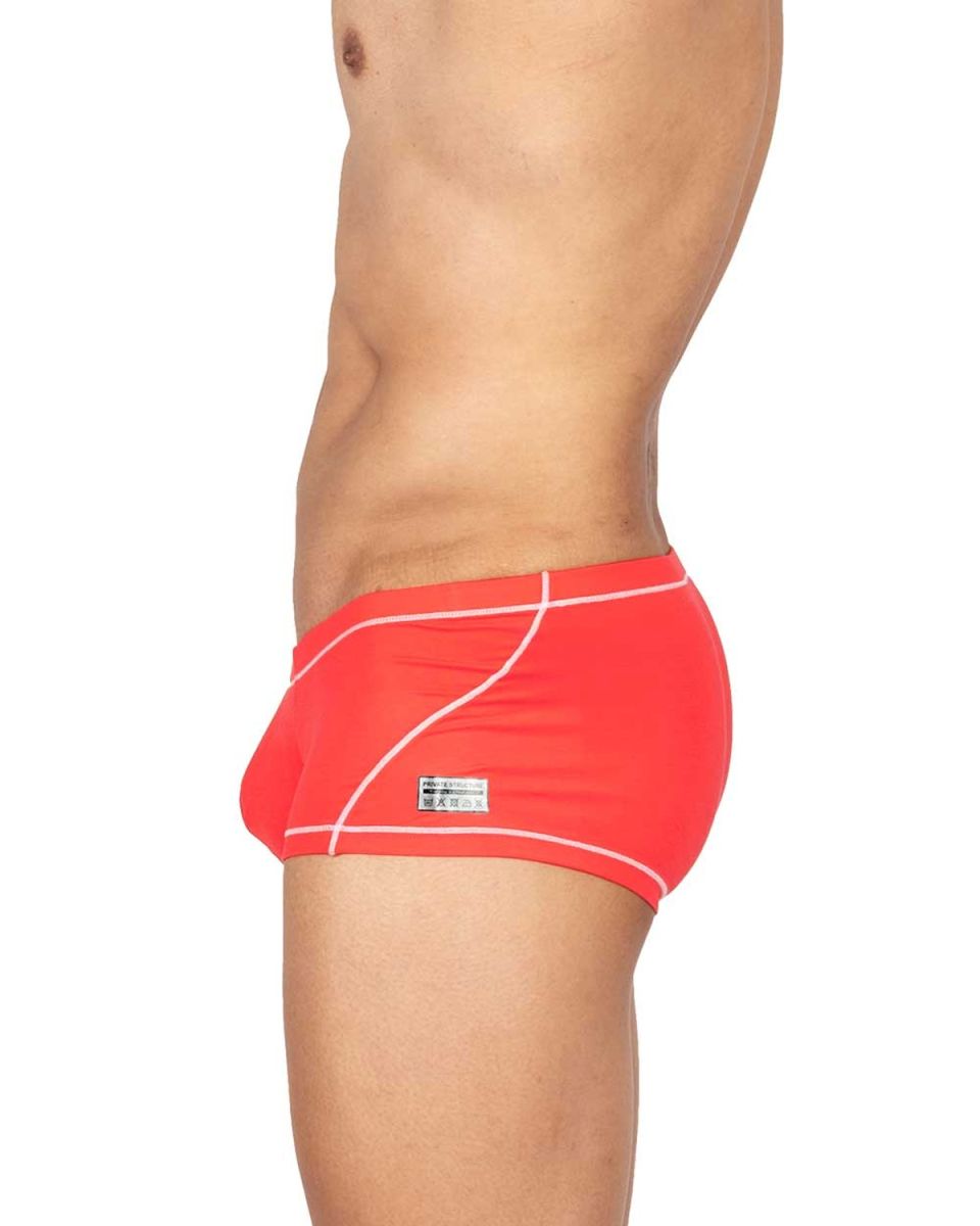Private Structure EPUS4570 Prime Elysian Hipster Trunks Red