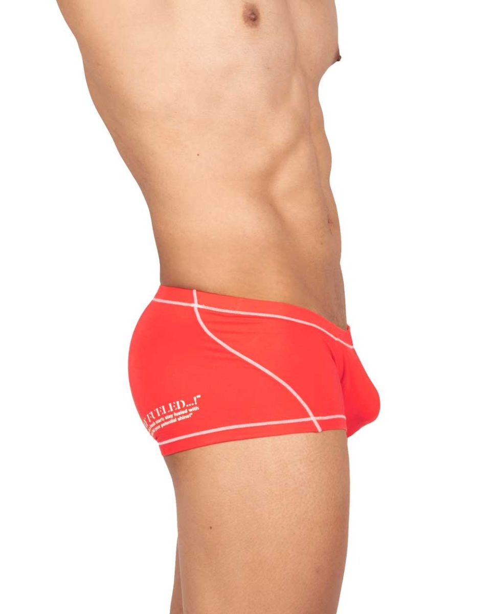 Private Structure EPUS4570 Prime Elysian Hipster Trunks Red