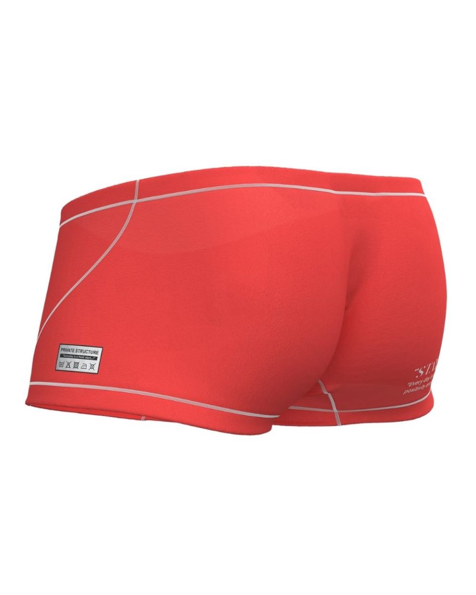 Private Structure EPUS4570 Prime Elysian Hipster Trunks Red