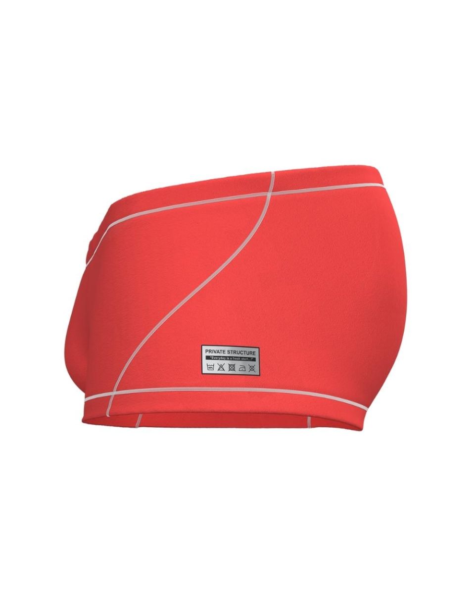 Private Structure EPUS4570 Prime Elysian Hipster Trunks Red