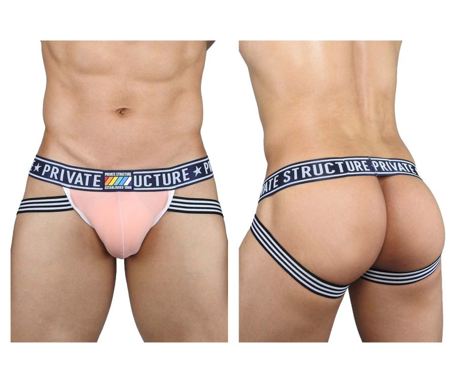 Private Structure EPUY4004 Pride Jockstraps Lemonade Pink