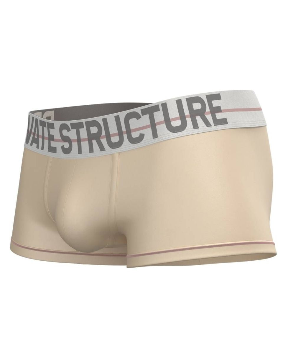 Private Structure MOUX4103 Mo Lite Mid Waist Trunks Cream