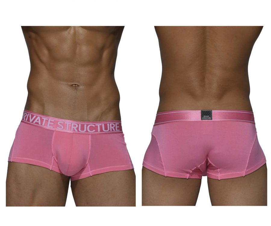 Private Structure PBUX4073 Platinum Bamboo Trunks Blush