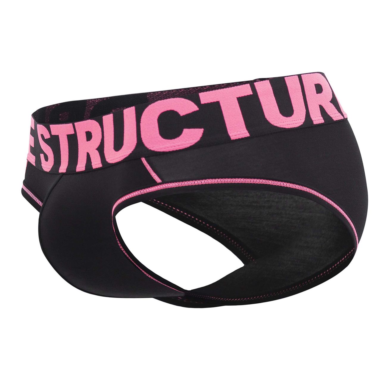 Private Structure PMUX4181 Modality Mini Briefs Black Magenta