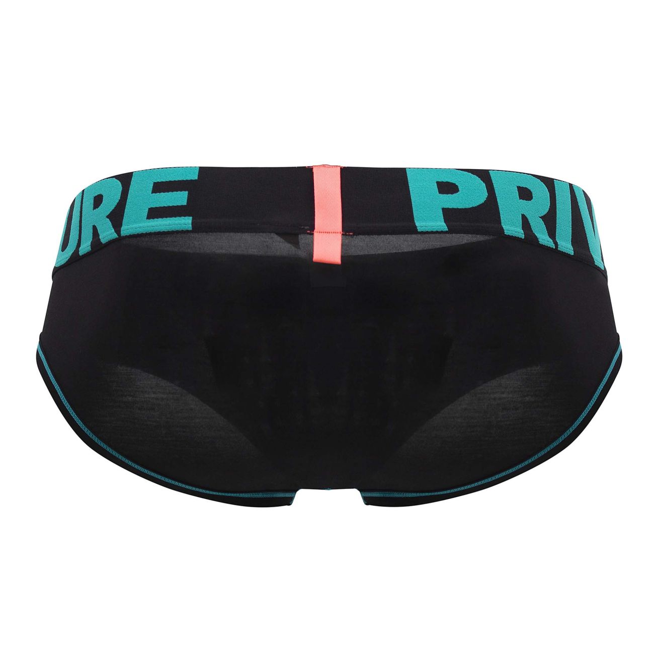 Private Structure PMUX4181 Modality Mini Briefs Black Turquoise