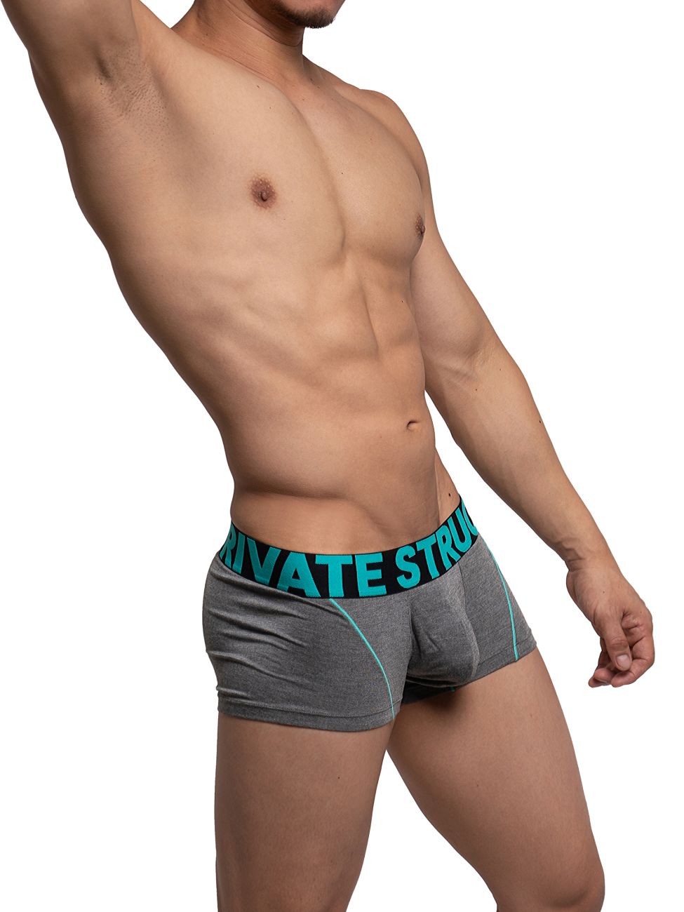 Private Structure PMUX4182 Modality Trunks Melange Turquoise