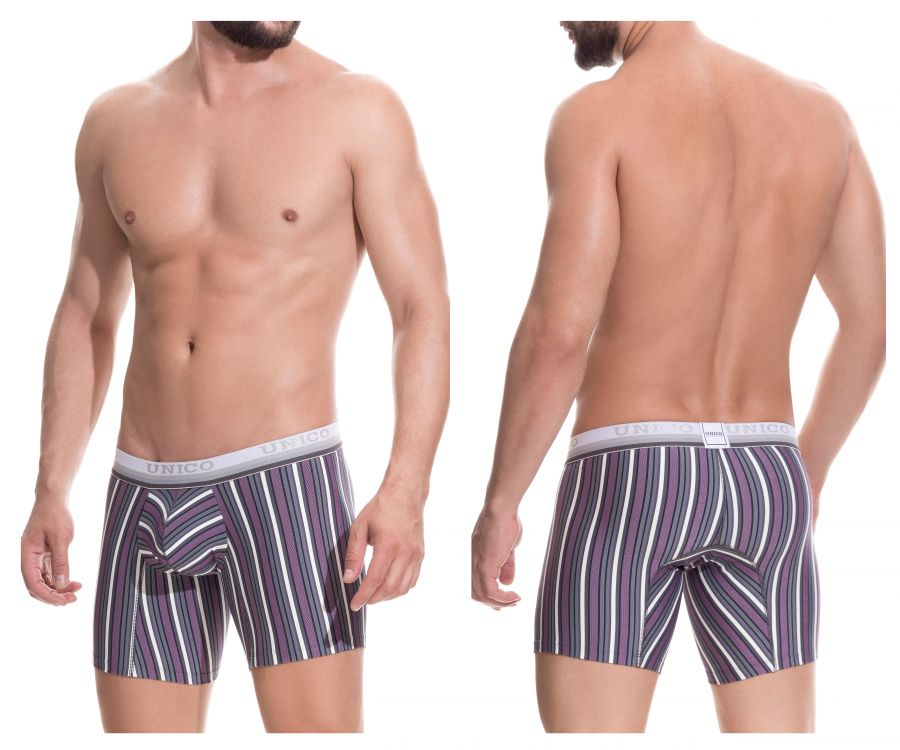 Unico 1802010022859 Boxer Briefs Sanscrito Gray