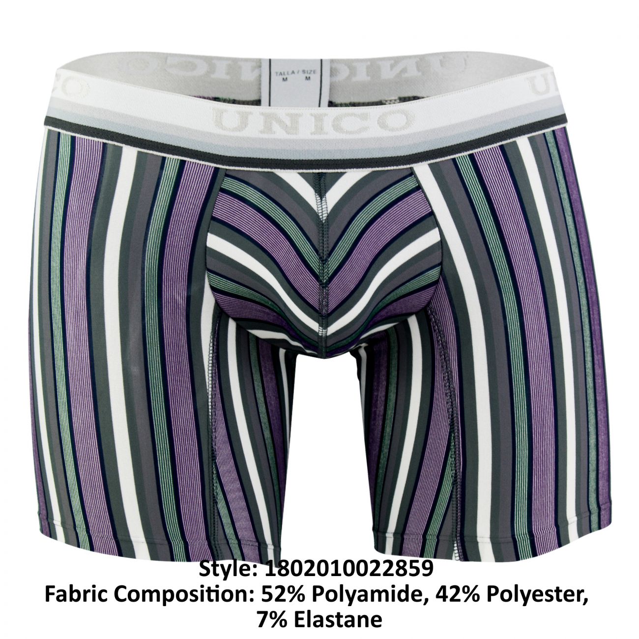 Unico 1802010022859 Boxer Briefs Sanscrito Gray
