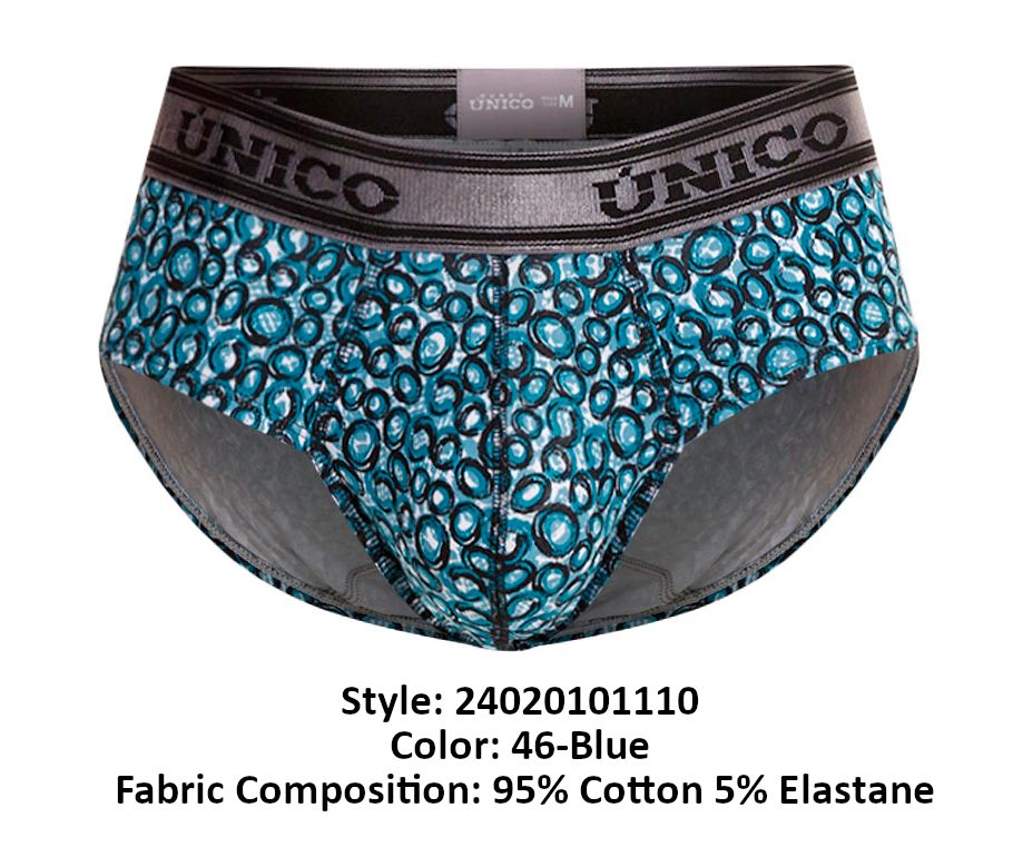 Unico 24020101110 Redondel Briefs 46 Blue