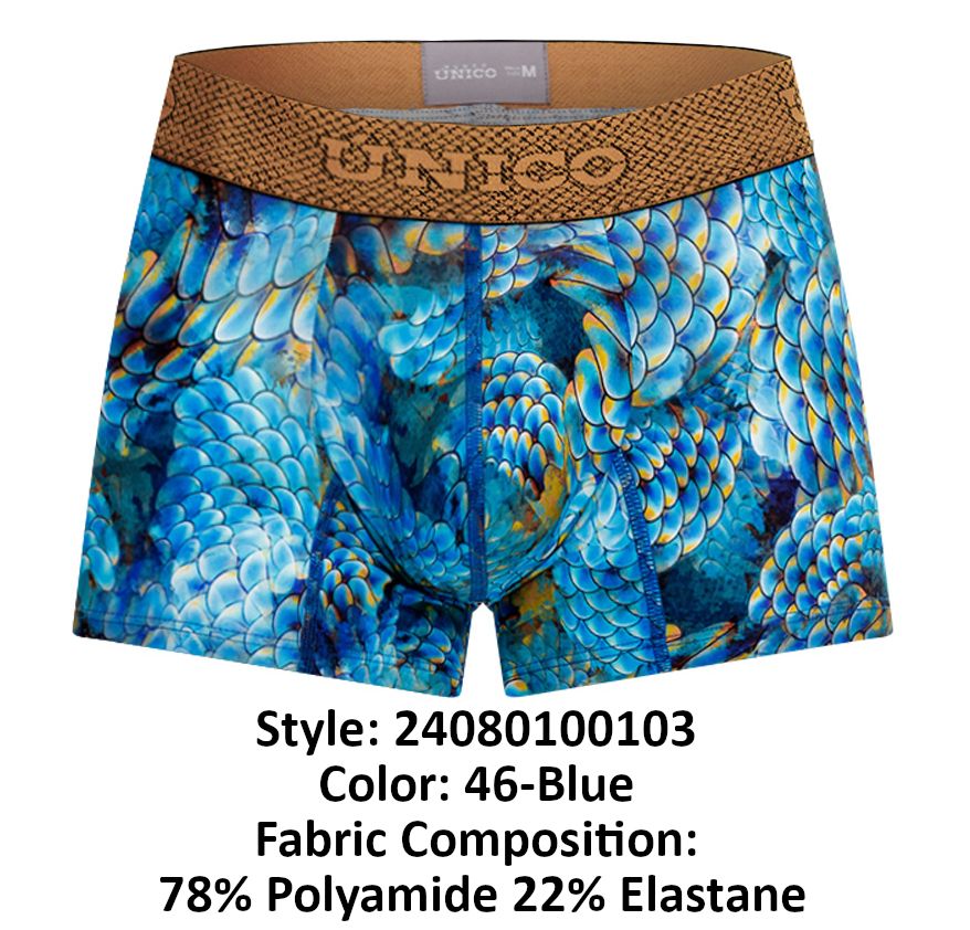 Unico 24080100103 Ondoso Trunks Blue