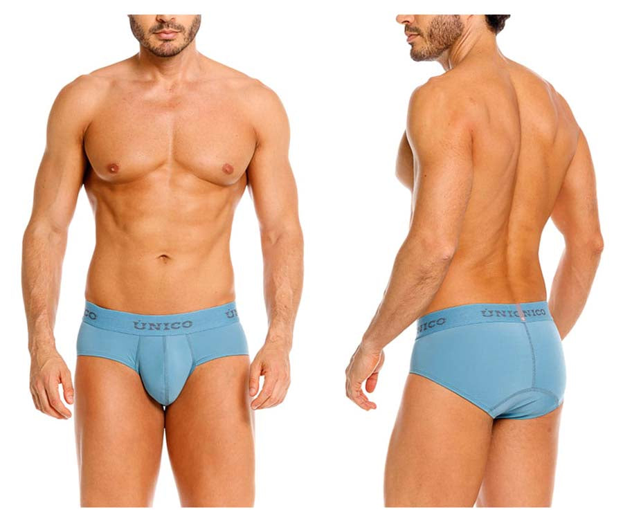 Unico 26020101118 Ventisca Mens Comfortable Briefs Blue