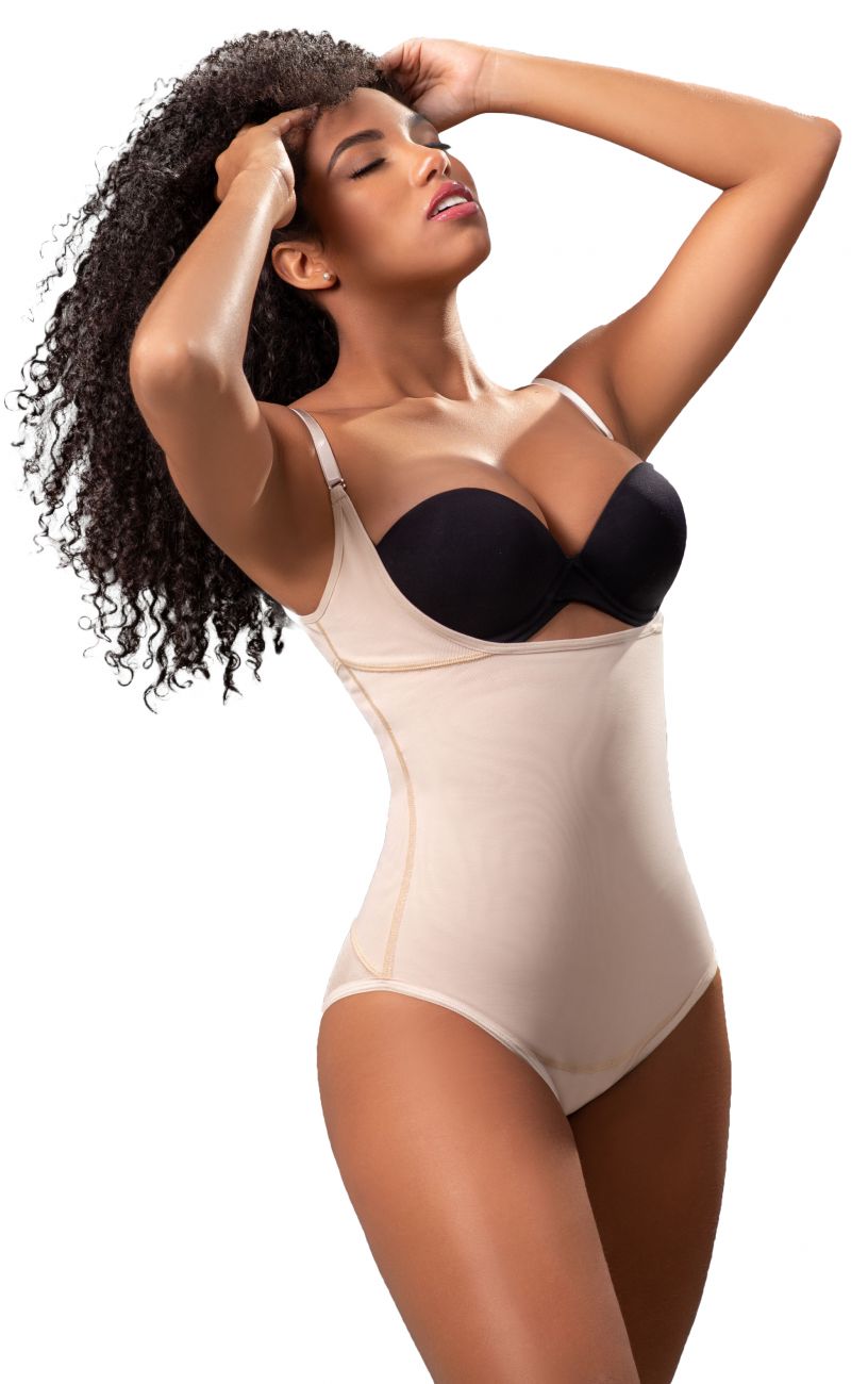 Vedette 107 Evonne Underbust Bodysuit in Bikini