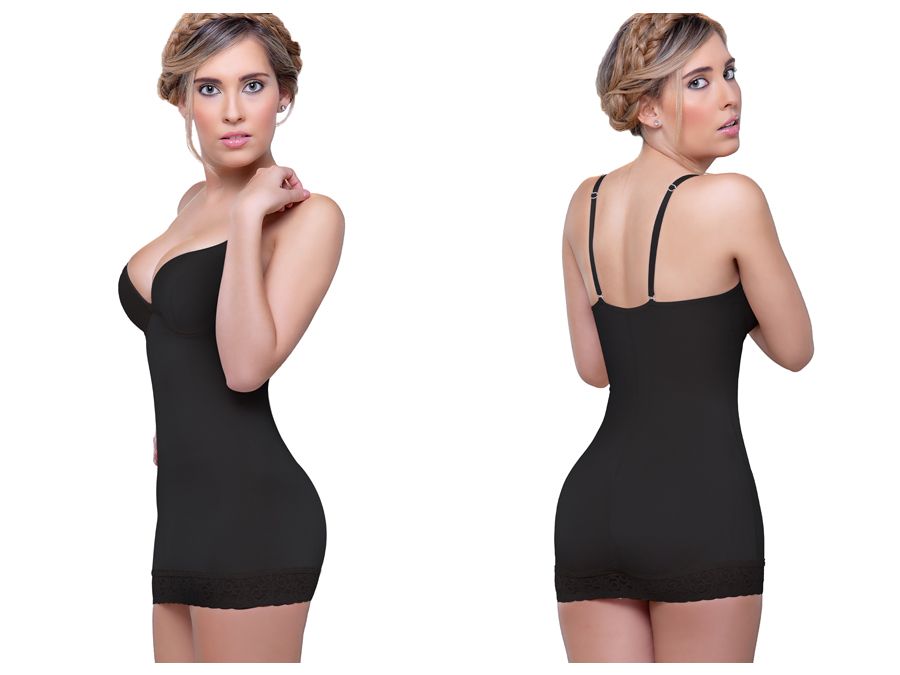 Vedette 917 Abella Shaping Skirt Bodysuit w/ Bra Color.