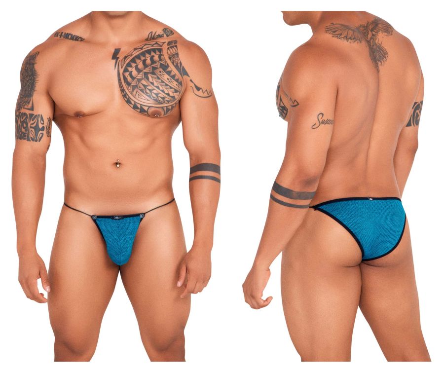 Xtremen 91132 Colorful Mesh Bikini Petrol