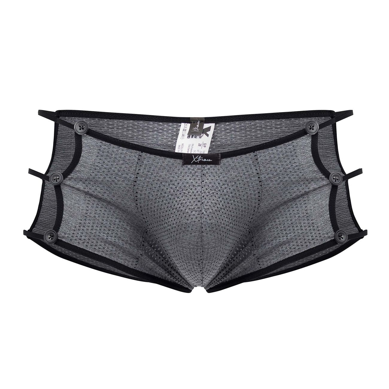 Xtremen 91133 Trendy Mesh Briefs Black