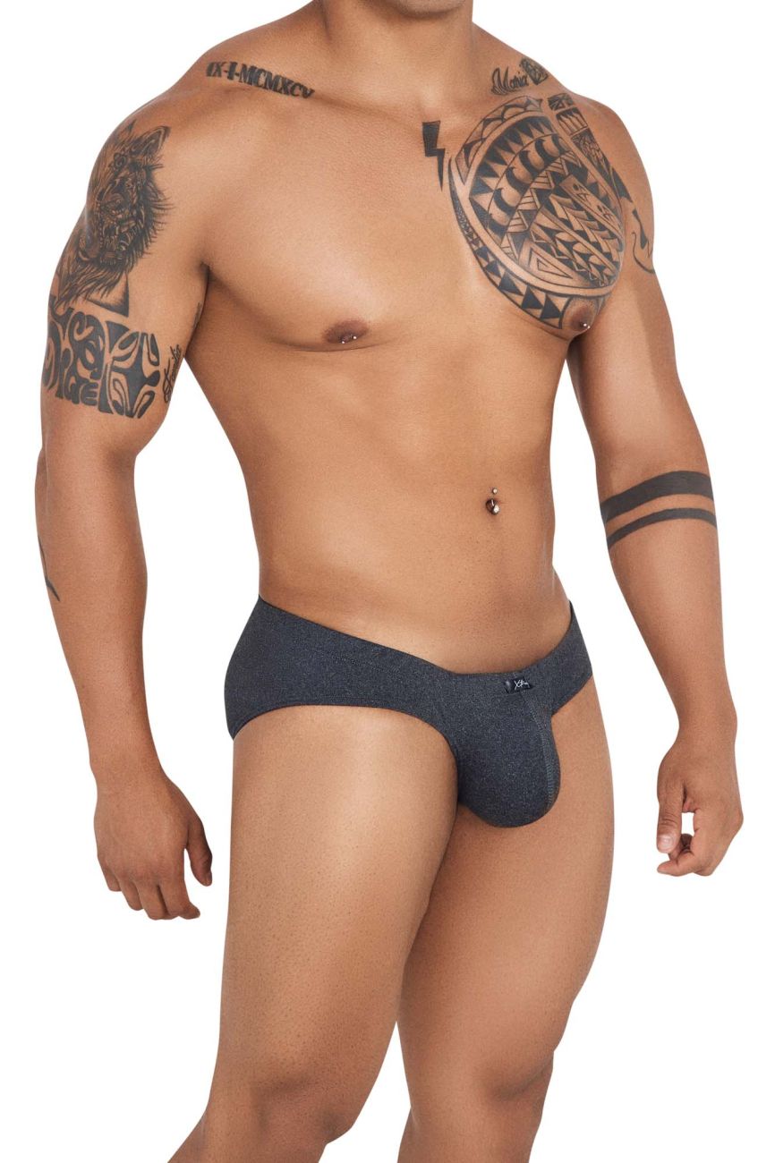 Xtremen 91142 Ultra-soft Briefs Gray Cross