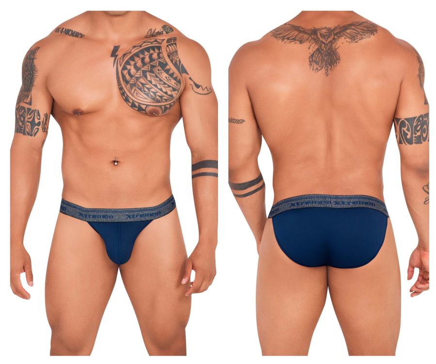 Xtremen 91143 Ultra-soft Bikini Dark Blue