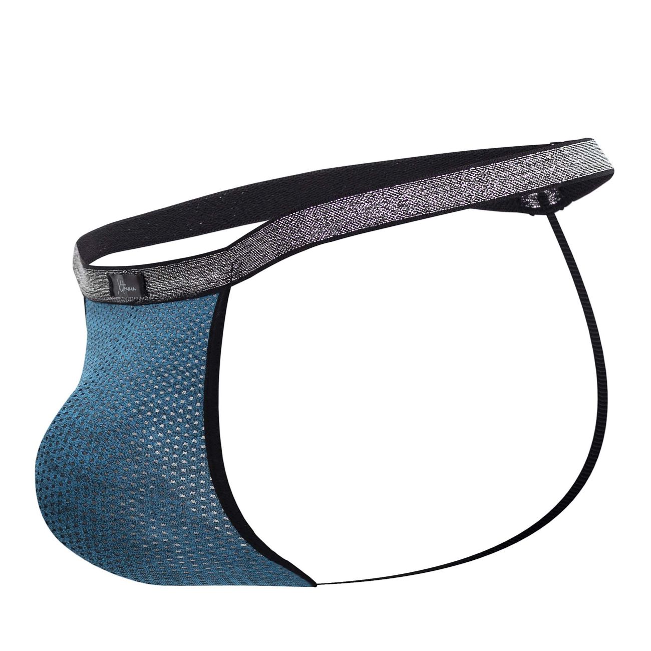 Xtremen 91144 Mesh G-String Petrol