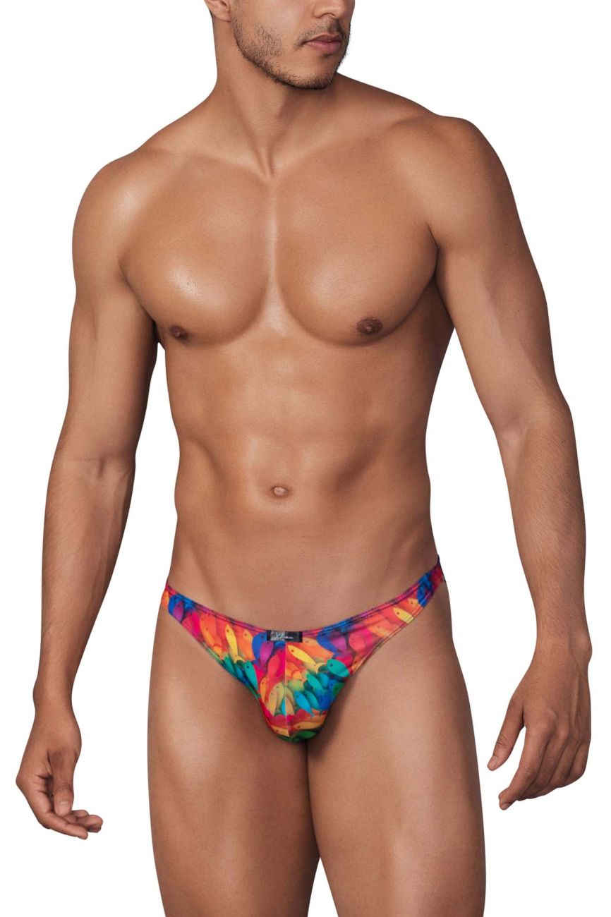 Xtremen 91145 Printed Microfiber Bikini Rainbow Fish