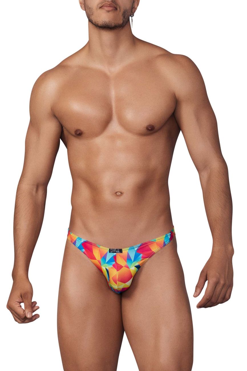 Xtremen 91145 Printed Microfiber Bikini Rainbow Prism