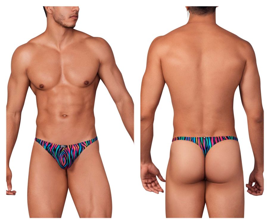 Xtremen 91146 Printed Microfiber Thongs Disco Zebra