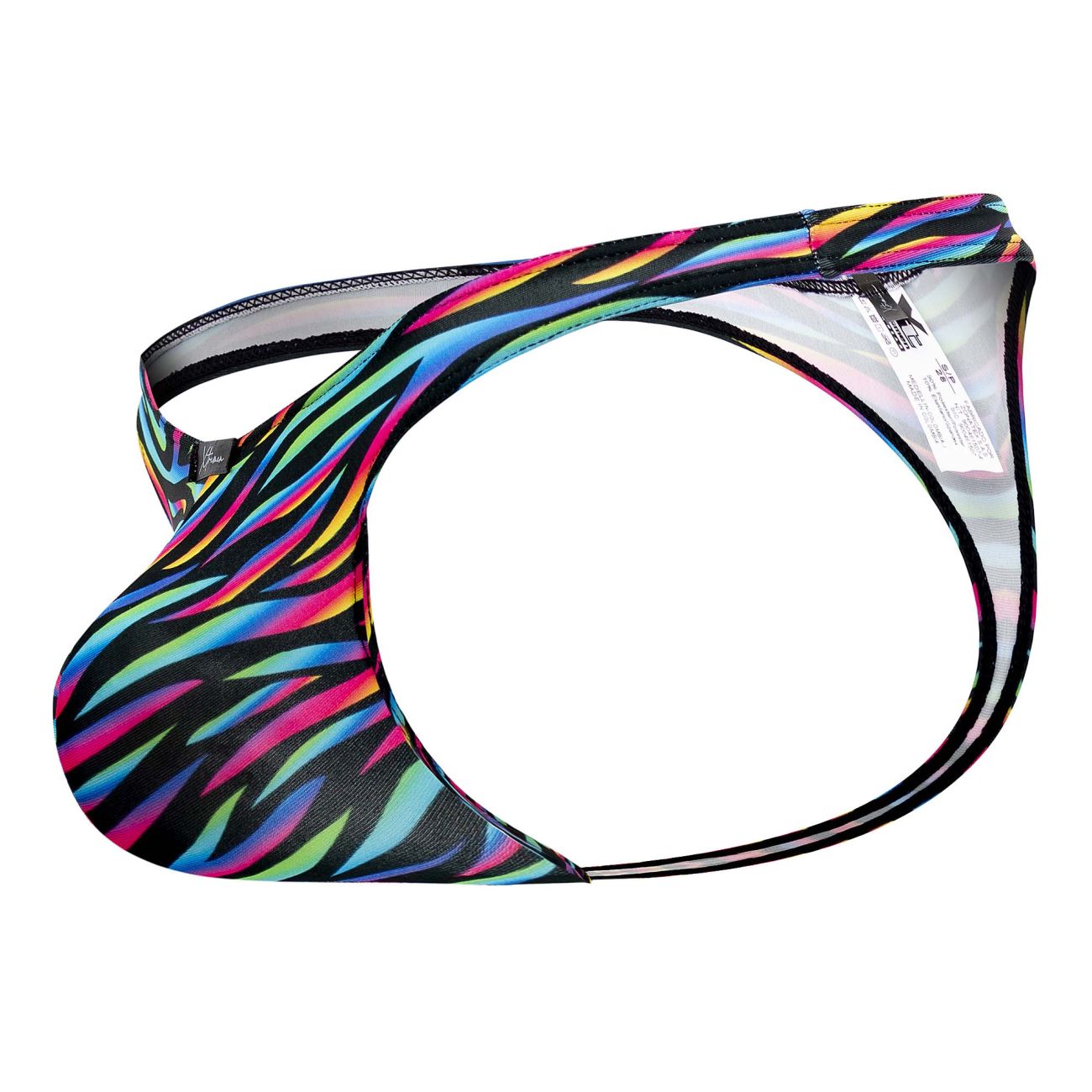 Xtremen 91146 Printed Microfiber Thongs Disco Zebra