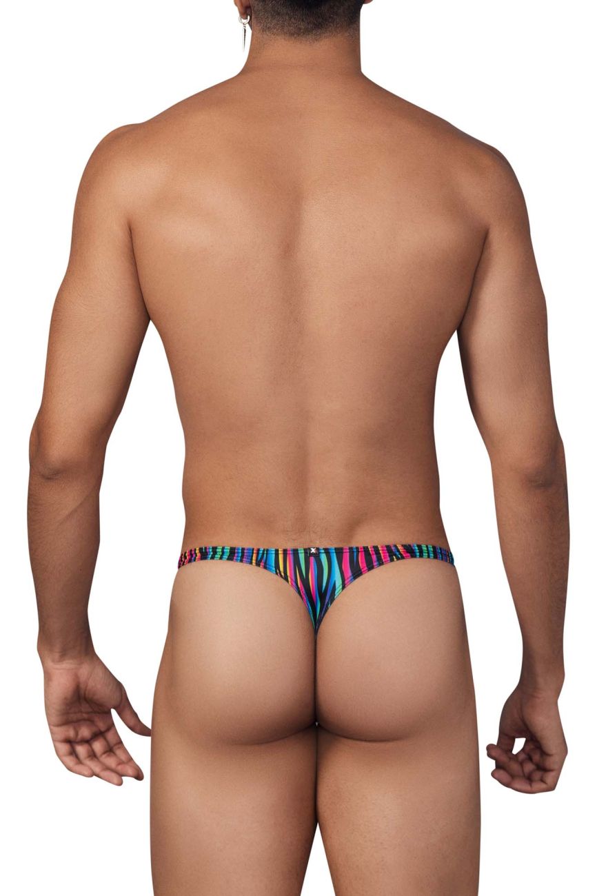 Xtremen 91146 Printed Microfiber Thongs Disco Zebra