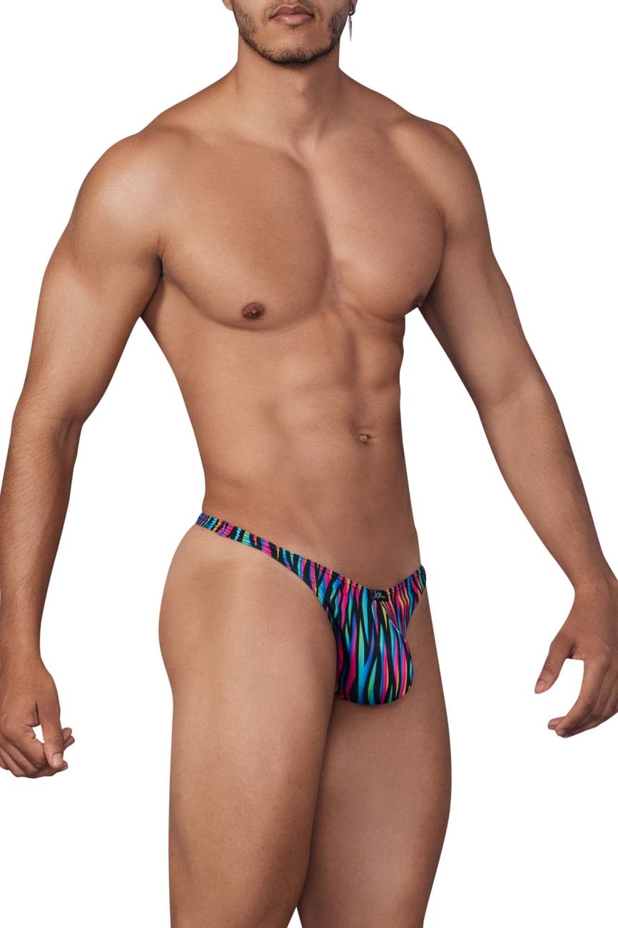 Xtremen 91146 Printed Microfiber Thongs Disco Zebra