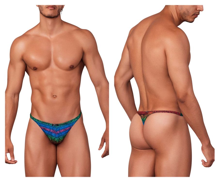 Xtremen 91146 Printed Microfiber Thongs Mandala