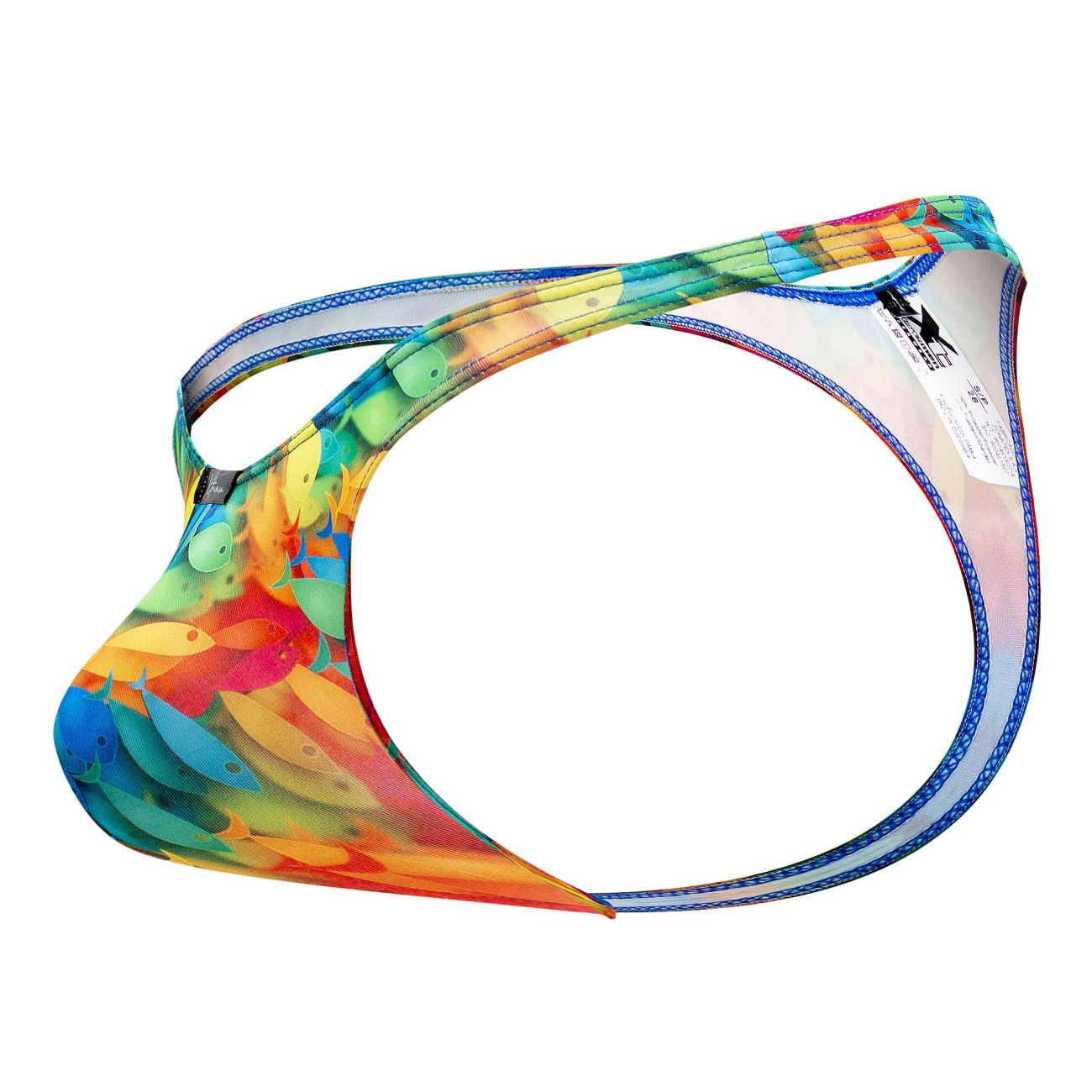 JCSTK - Xtremen 91146 Printed Microfiber Thongs Rainbow Fish