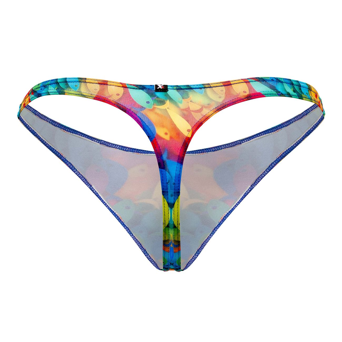 JCSTK - Xtremen 91146 Printed Microfiber Thongs Rainbow Fish